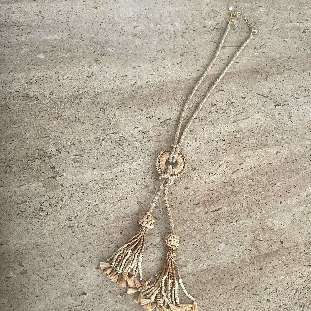 NWOT Chicos Tassels Necklace